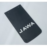 ZÁSTĚRKA - JAWA - VNOŘENÝ TEXT - ORIG. ČSSR VZOR - BÍLÉ LOGO - HOLÁ